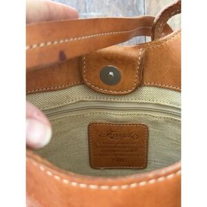 VTG FOSSIL TOTE PURSE Handbag Leather